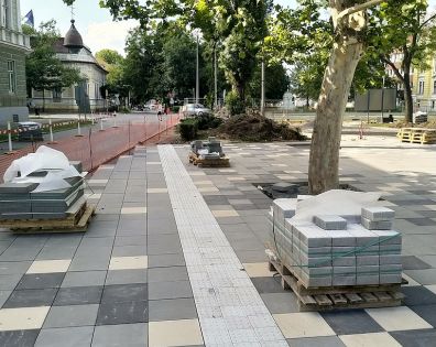 Aszfalt burkolatú útépítések