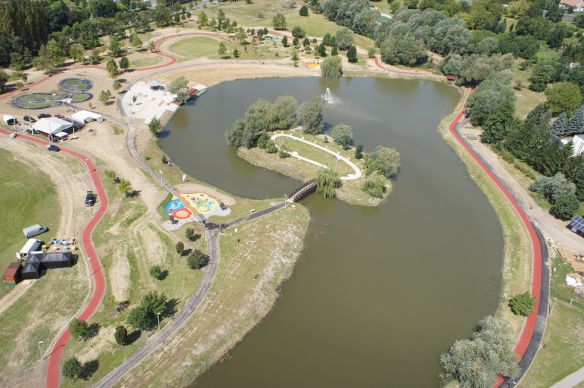 Kaposvár, városliget funkcióbővítés