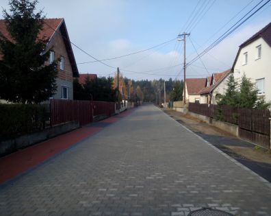 Aszfalt burkolatú útépítések
