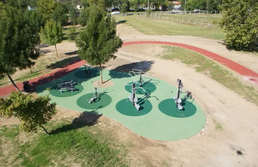 Városliget, felnőtt fitness park